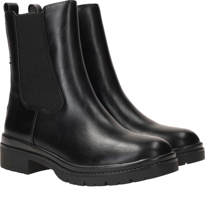 Tamaris Chelseaboots Zwart Dames