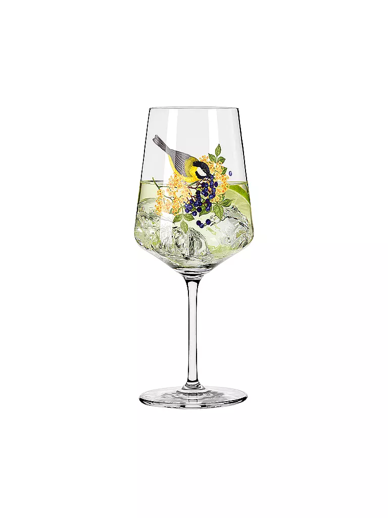 RITZENHOFF Aperitifglas SOMMERTAU HUGO #15 Ritzenhoff Design Team 2023 bunt