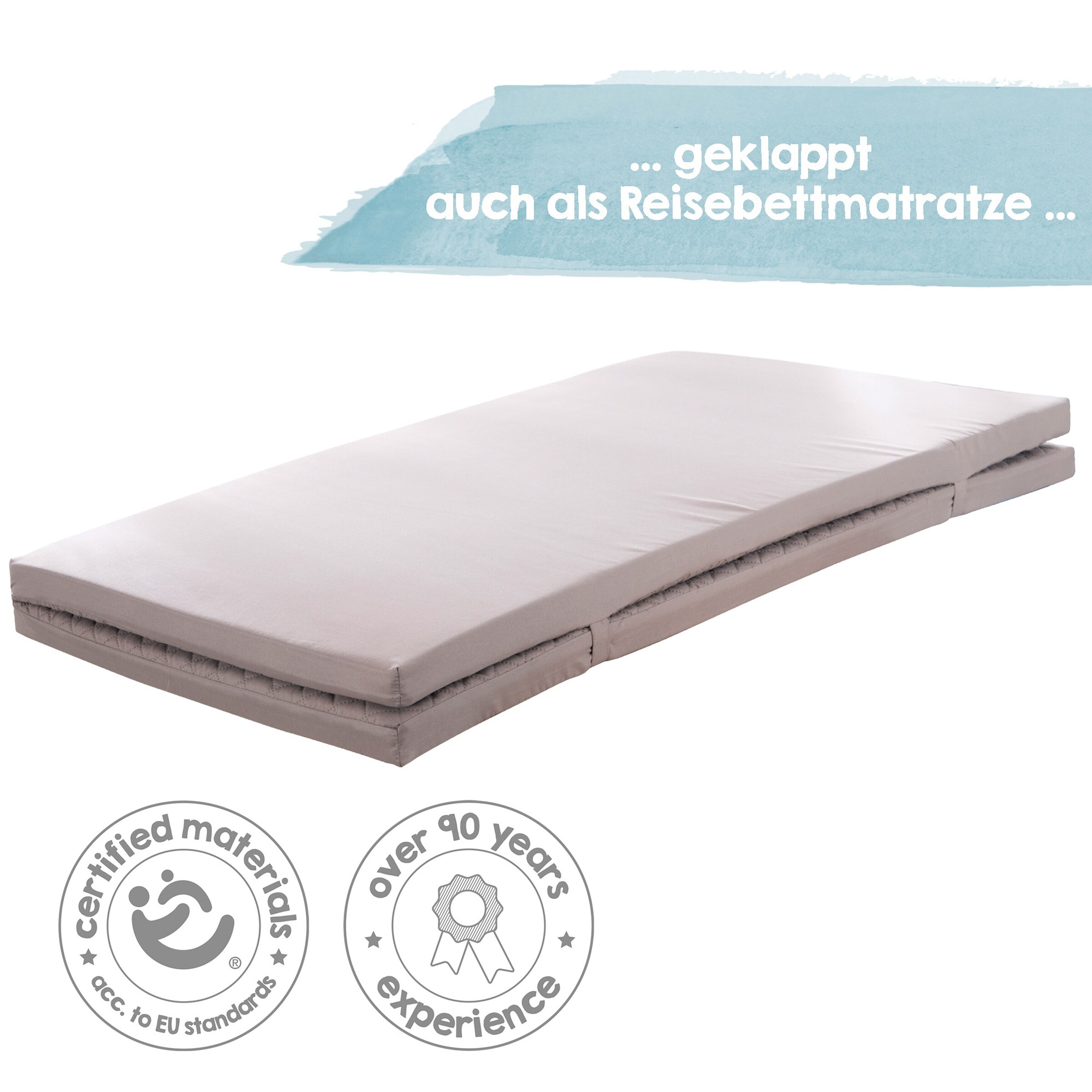roba Spiel- und Krabbelmatratze roba Style anthrazit