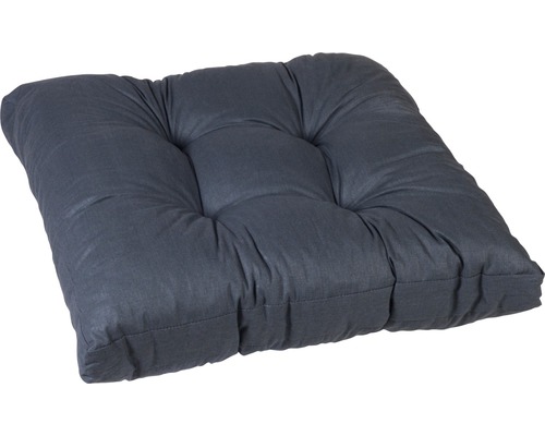 Loungekussen katoen 50x50 cm antraciet