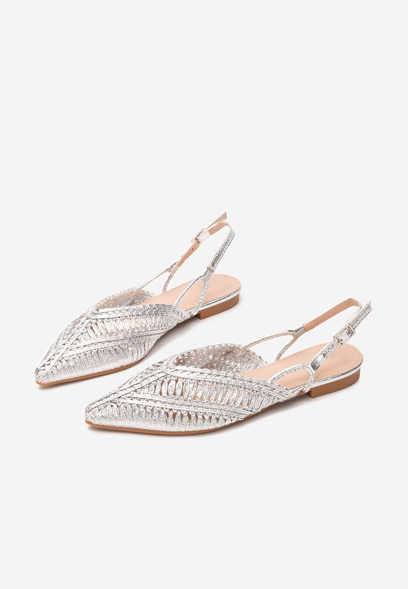Ballerines femme argent Scotya