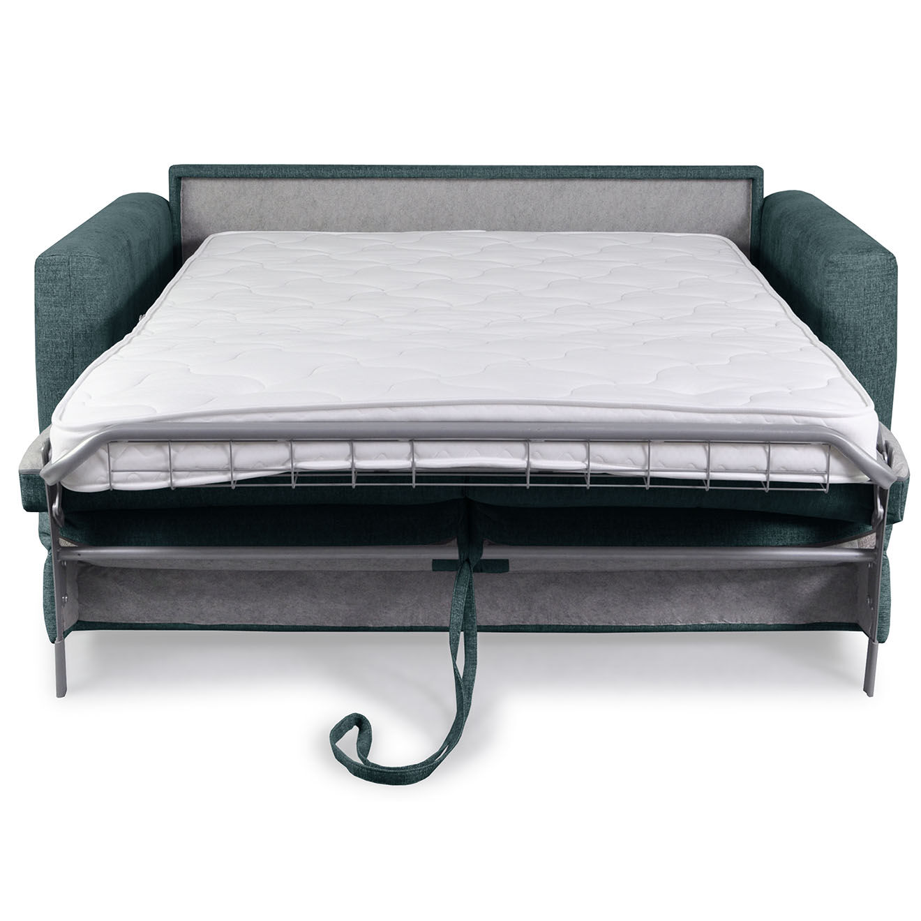 Bobochic Canapé droit cocoone convertible express  bleu foncé - 200x105x98 cm