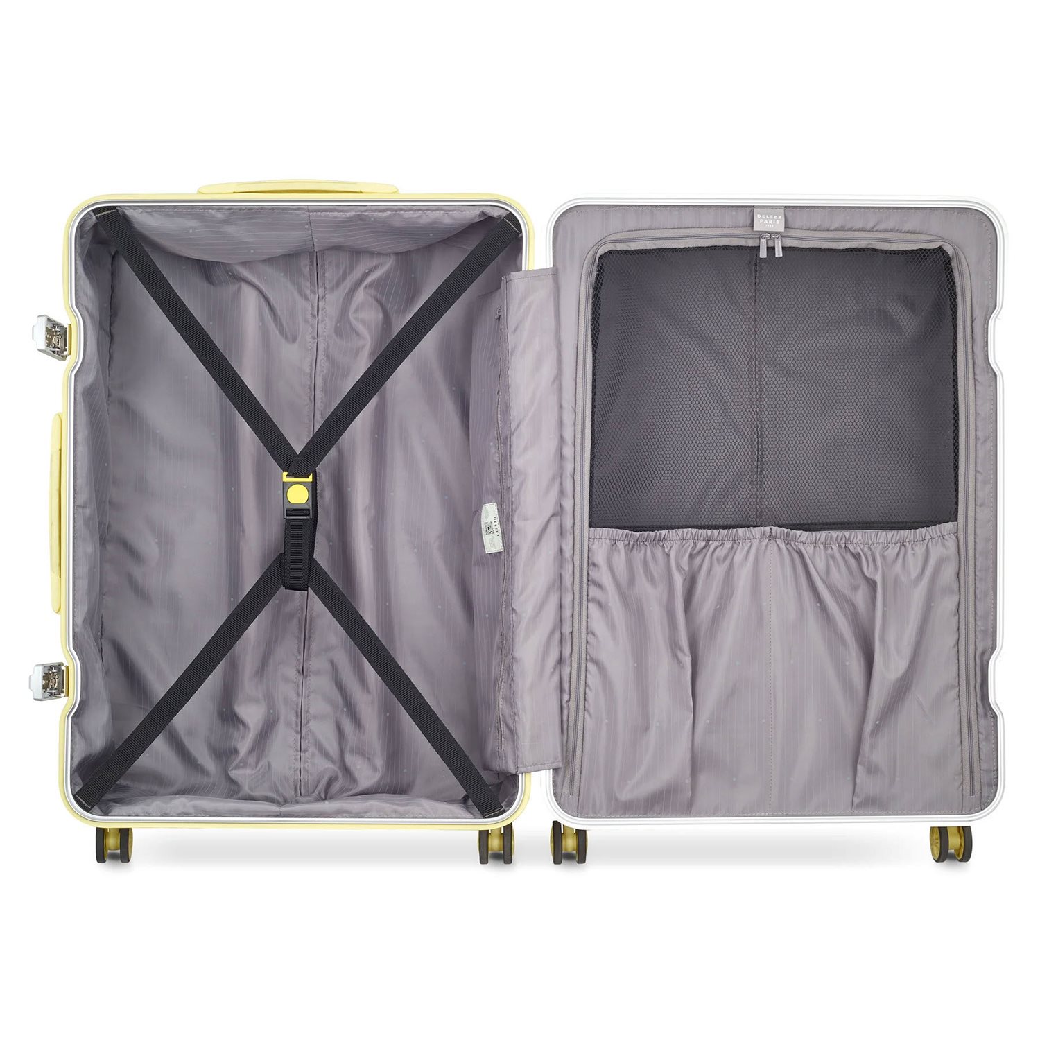 Delsey Bastille 2.0 Trolley L pale yellow