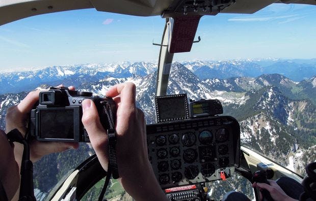Hubschrauber-Rundflug ab Trier-Föhren als Geschenk