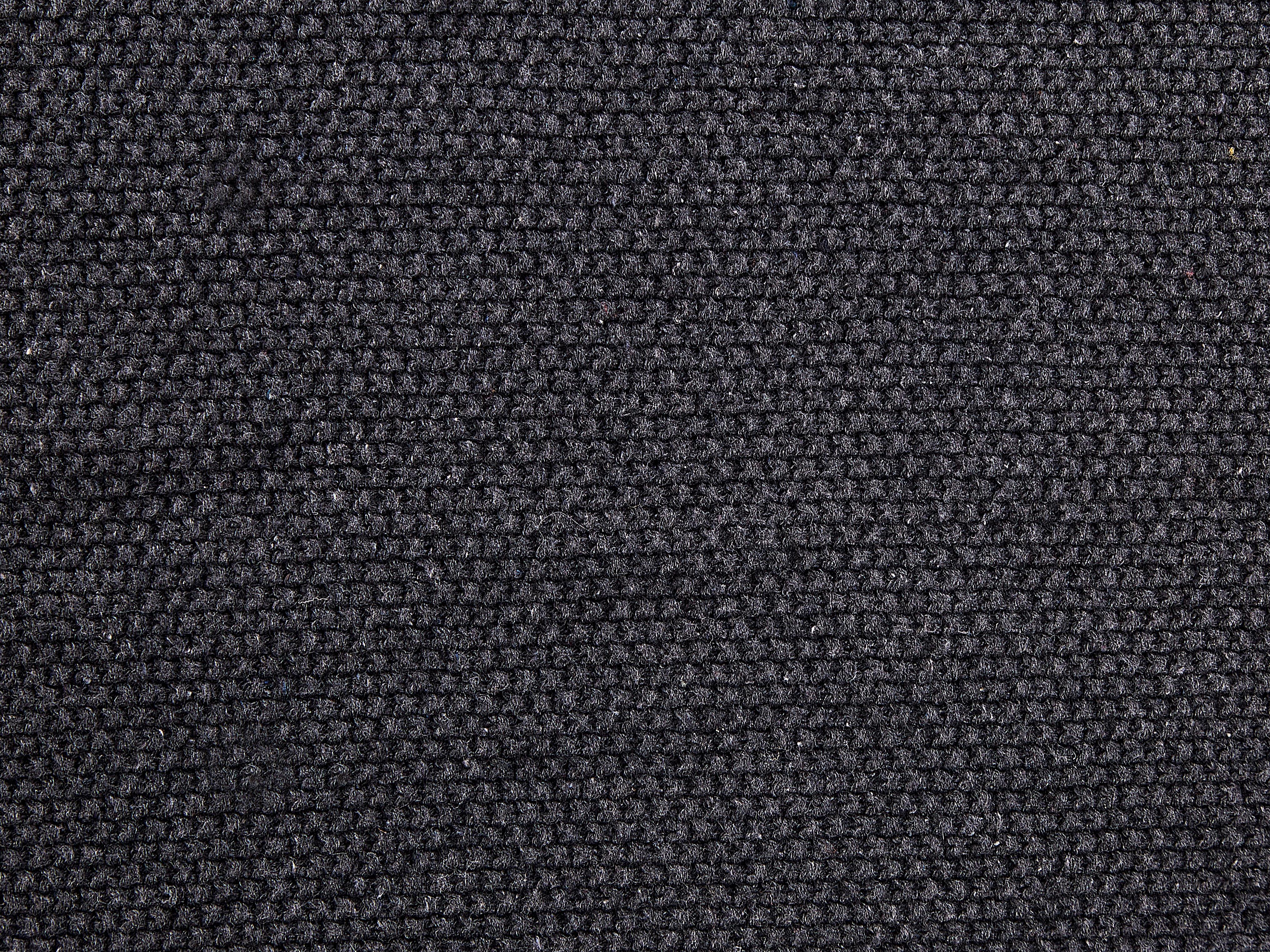 Plaid ASAKA Katoen 130 x 180 cm Donkergrijs
