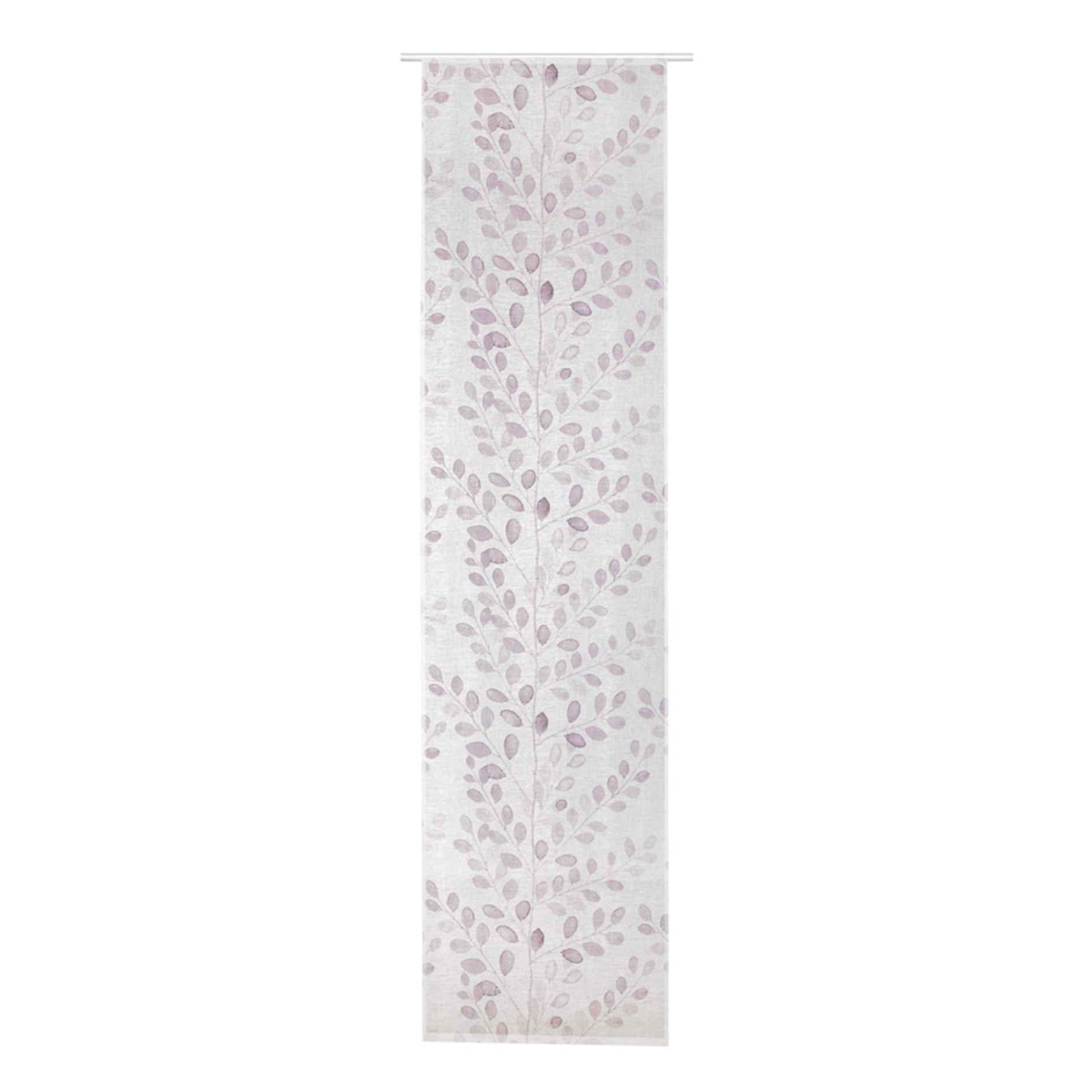 Schiebevorhang - lavendel - Blätter - 60x245 cm