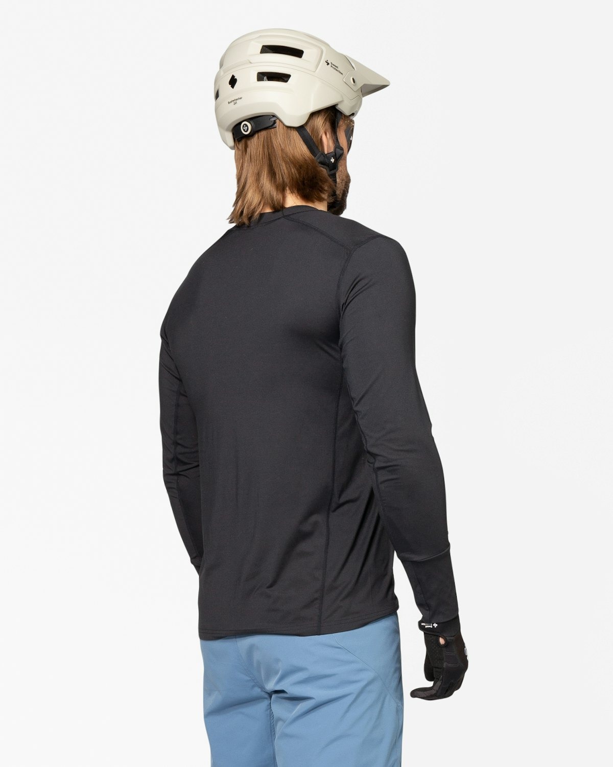 Hunter MTB LS Jersey Herre Black