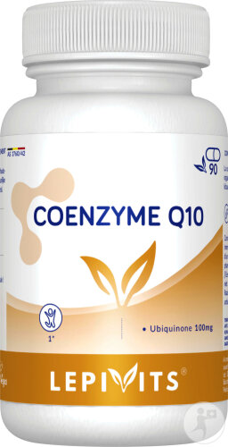 Lepivits Coenzyme Q10 Pot 90 Capsules