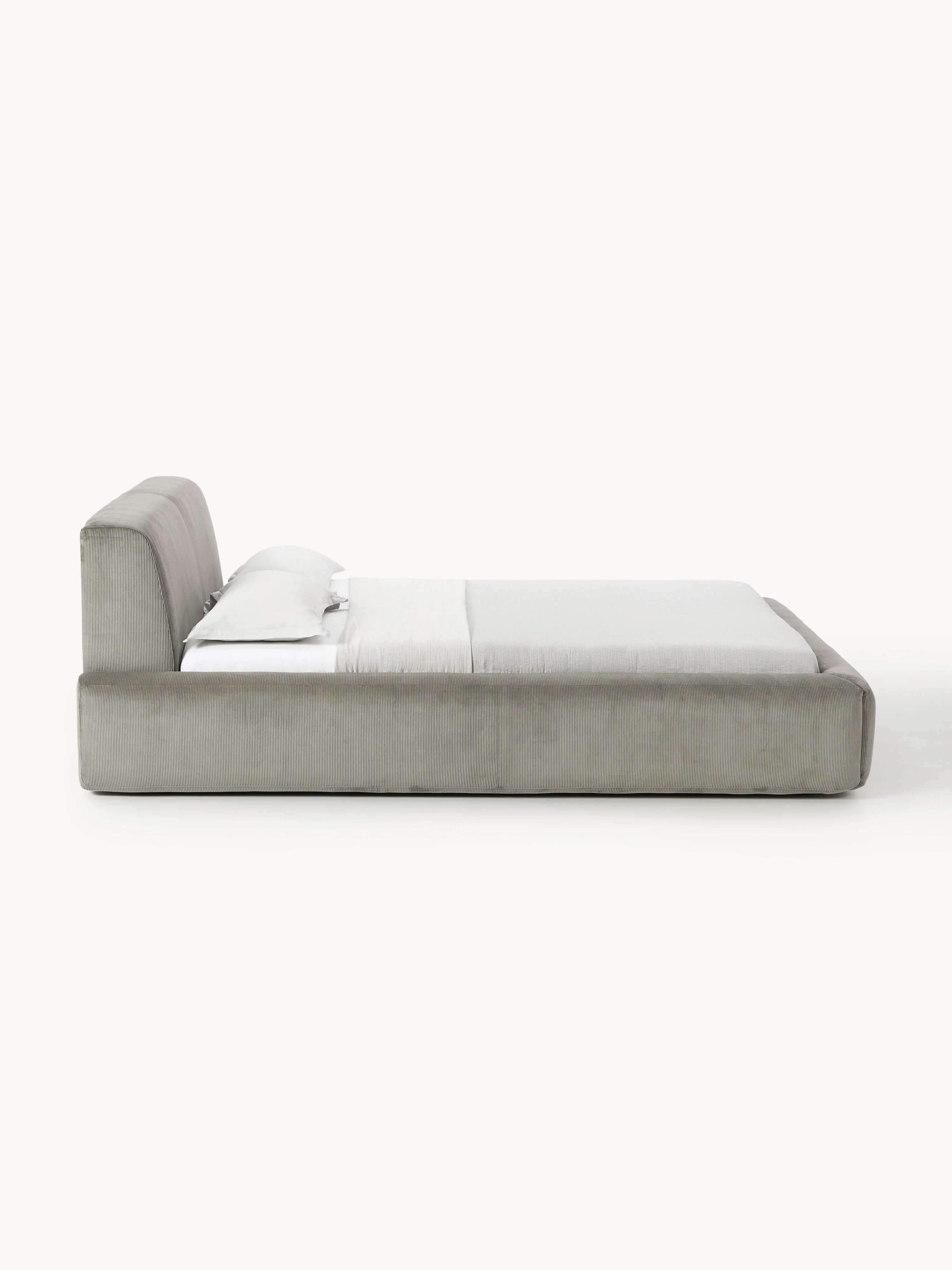 Gestoffeerd bed Melva met opbergruimte