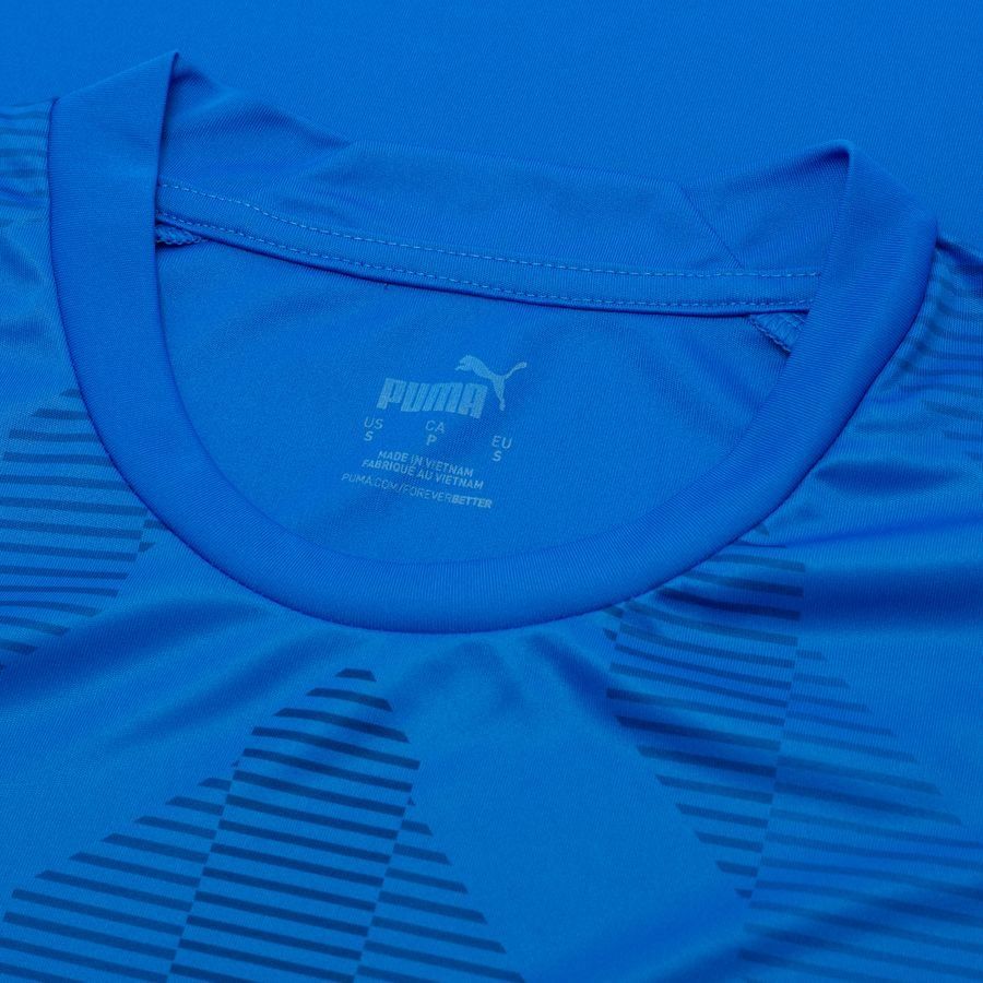PUMA Maillot teamGLORY - Bleu/Blanc Femme