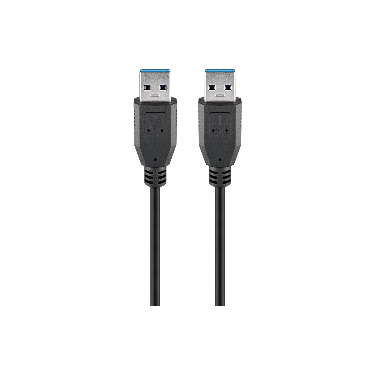 USB 3.0 SuperSpeed-kabel, svart