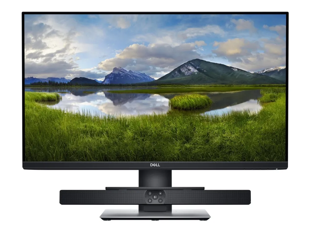 Dell Pro Stereo Soundbar AE515M - Lydbar - til skærm - USB - 5 Watt - sort - for Dell E1914, E1916, E2014, E2016, E2214, E2214, E2216, E2218, E2219, E2316, E2318, E2414, E2417, E2418, P1917, P2016, P2017, P2018, P2214, P2217, P2219, P2317, P2319, P24