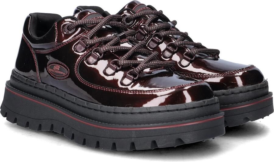 Skechers Jammers Cool Block dames sneakers Bordo