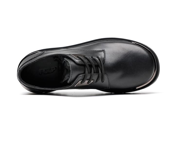 Malnia Home - Veterschoenen met metalen neus en imitatieleer