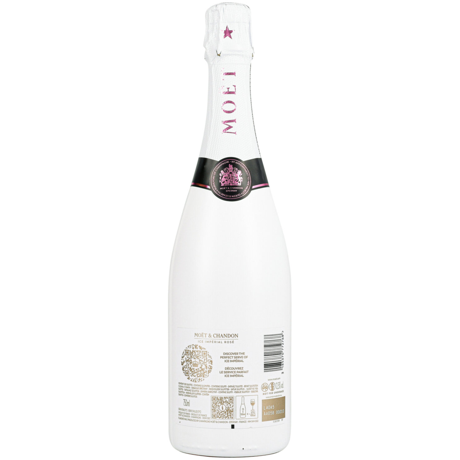 Champagne AOC Ice Impérial Rosé Moët & Chandon -75cl
