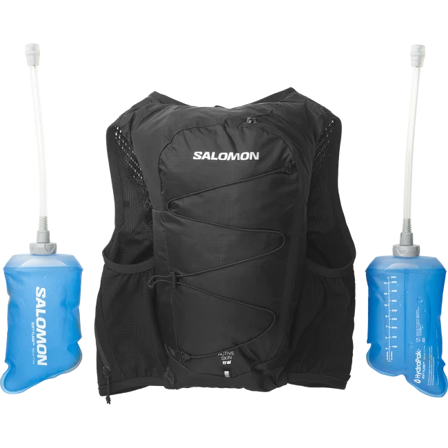 ACTIVE SKIN 8  Laufweste mit Flasks Damen BLACK/BLACK