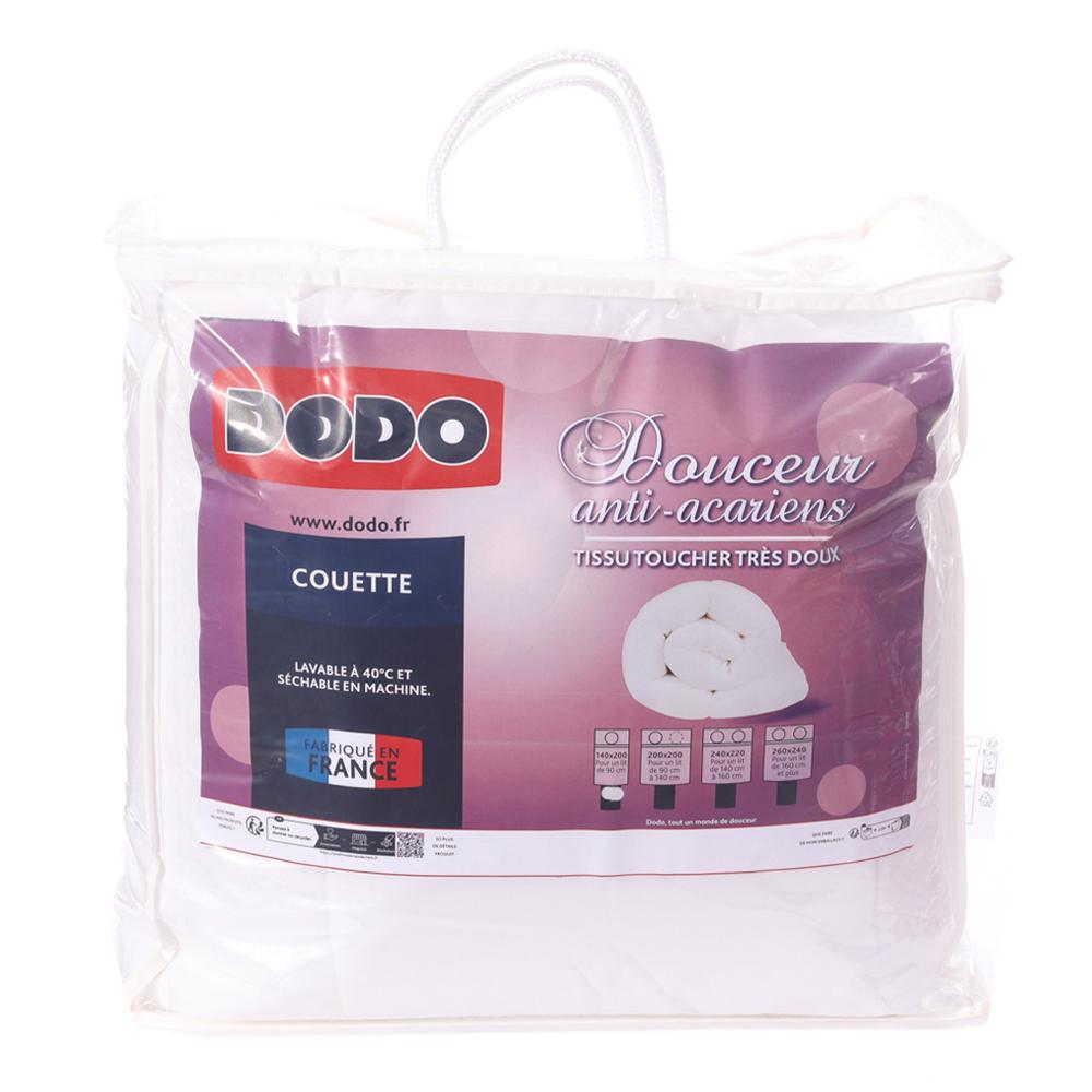 Dodo Couette Temperée Douceur Blanc Dodo 140x200