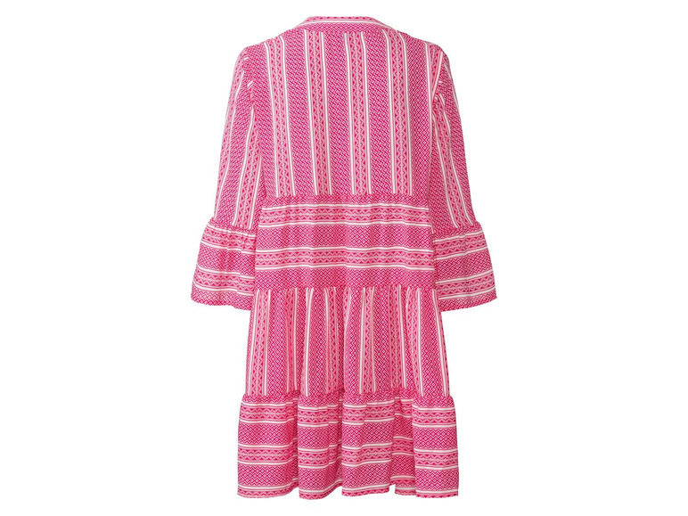 Tuniek voor dames, V-hals, polyester en elastaan
