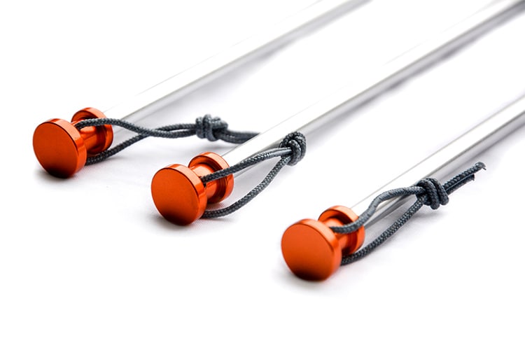 DD Hammocks Heavy Duty Pegs 12 pakn.<br>Hele 33 cm lang!