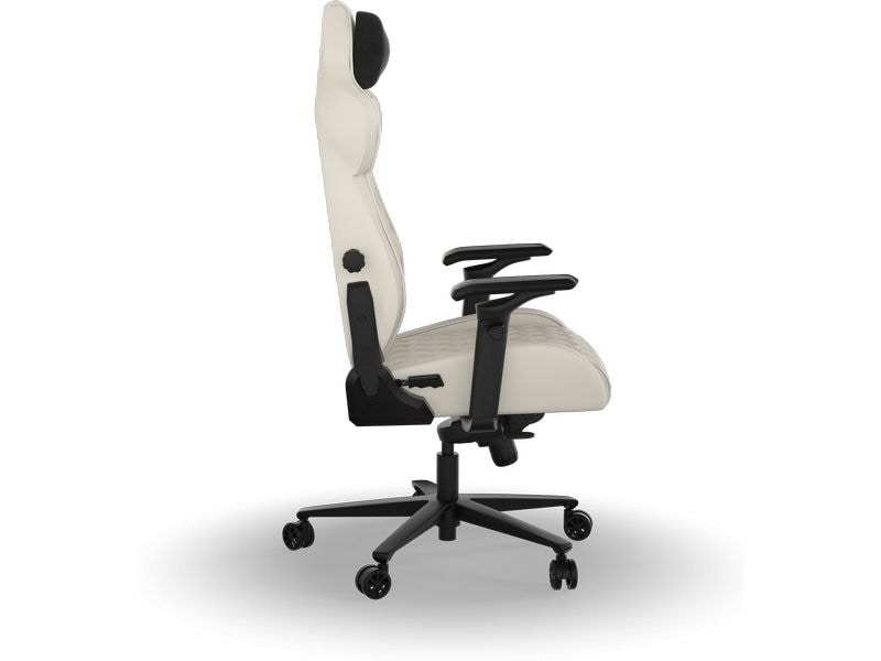 Corsair Gaming-Stuhl TC500 Luxe Frost Ergonomischer Racing-Gaming-Stuhl mit einer Belastbarkeit von bis zu 120 kg