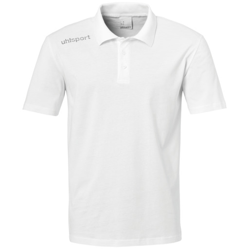 Camisa polo básica branca Uhlsport