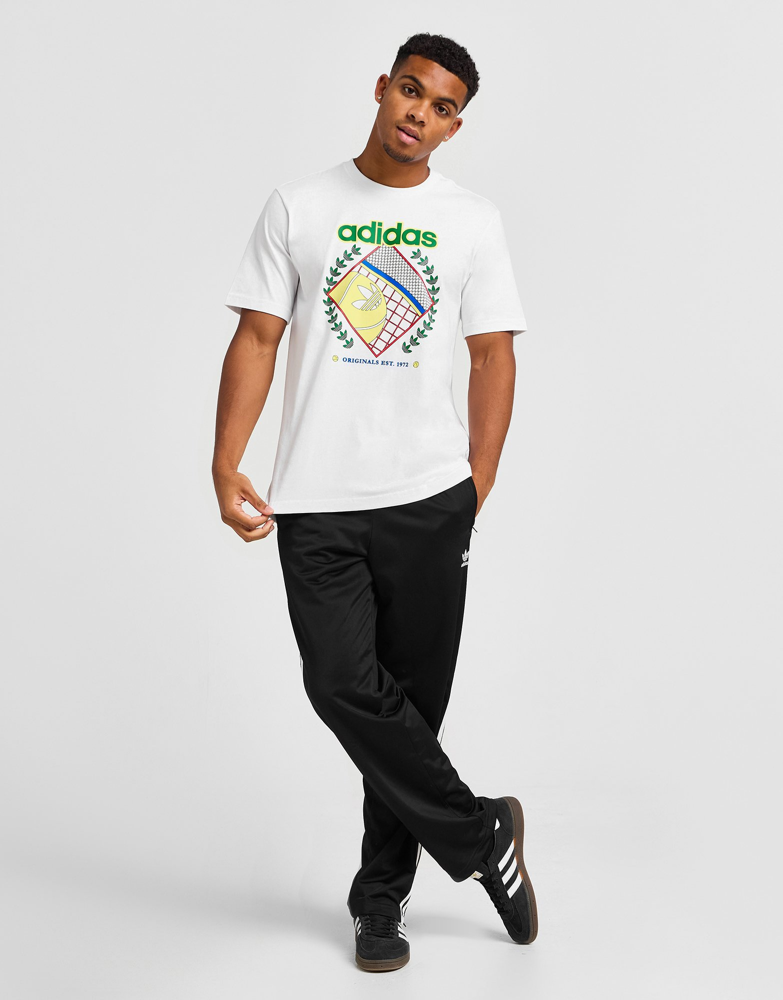 adidas Originals T-shirt Vintage Homme