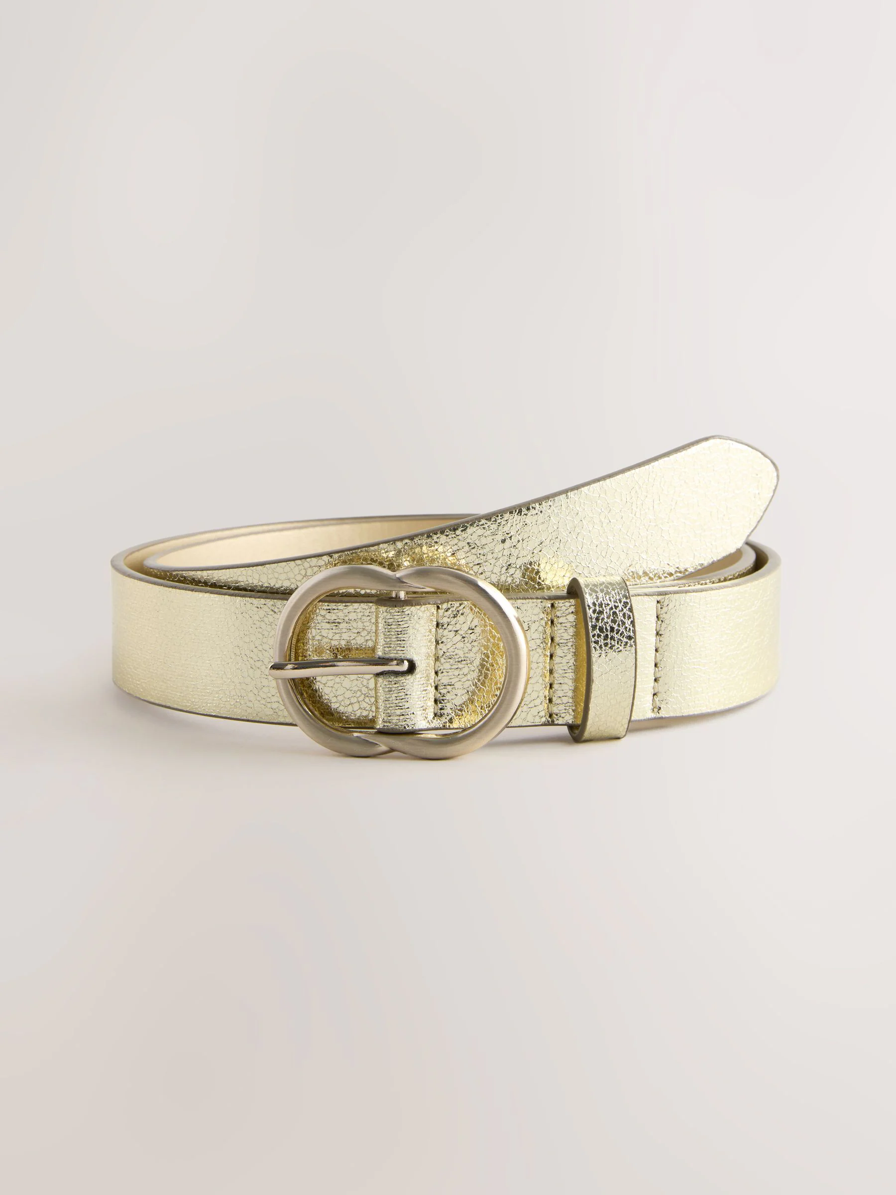 Gold Crackle - Normale PU-riem