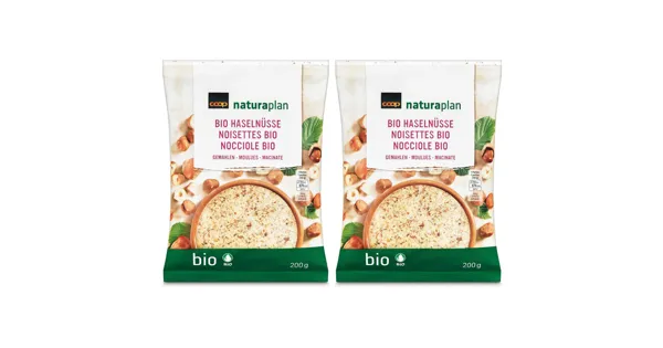 Naturaplan Haselnüsse gemahlen