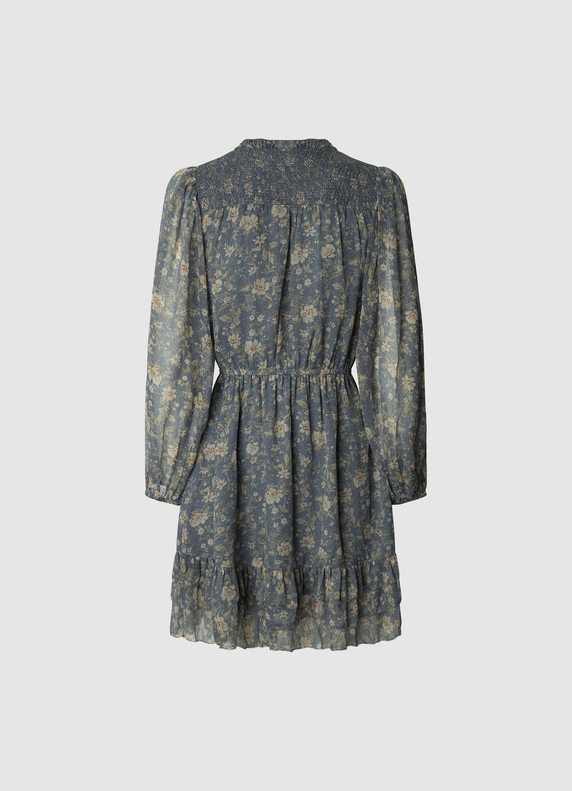 Pepe Jeans Blusenkleid »LONDYN DRESS« tailliert, mit elastischem Bündchen