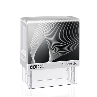 Colop Printer 20 - Tampon personnalisable - 4 lignes - format rectangulaire