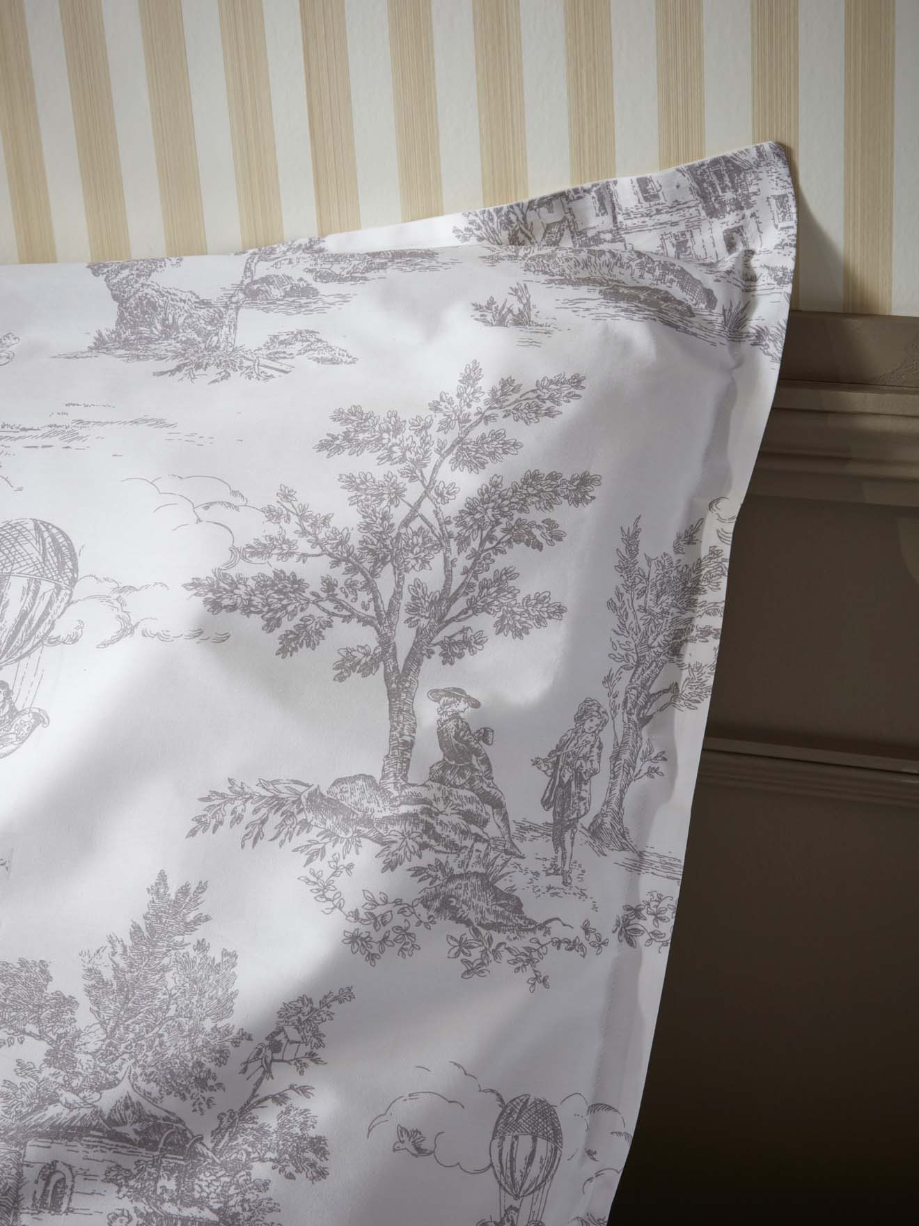 Taie d'oreiller percale de coton 