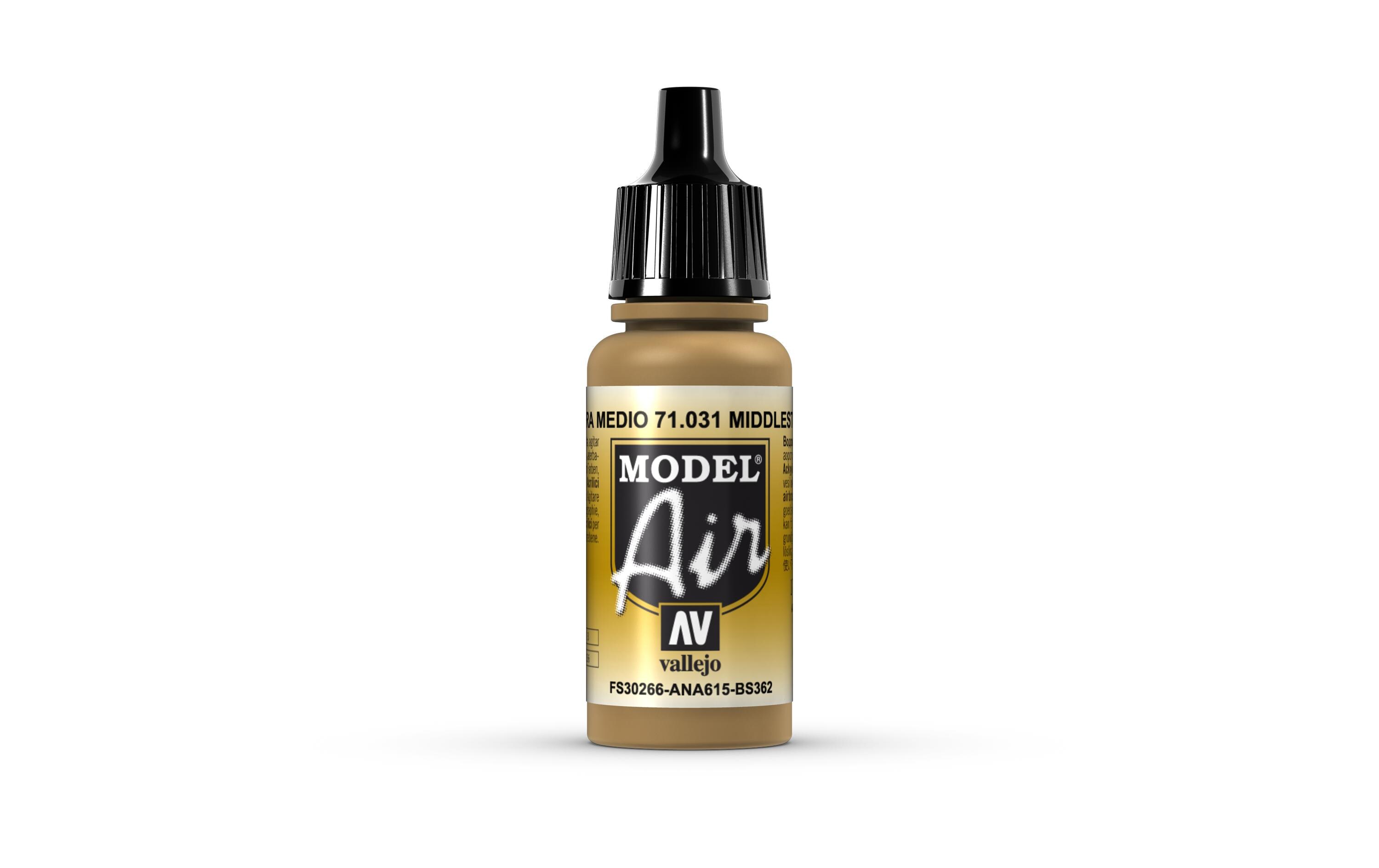 Airbrushfarbe Middlestone 17 mlAcryl Model Air Color für Airbrush