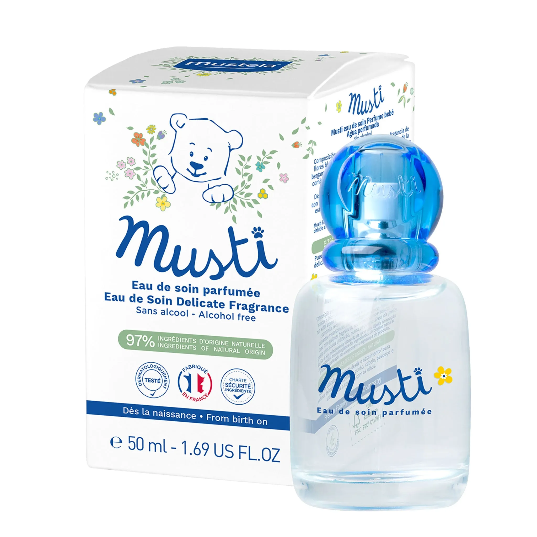 Mustela Musti Eau De Soin 50ml