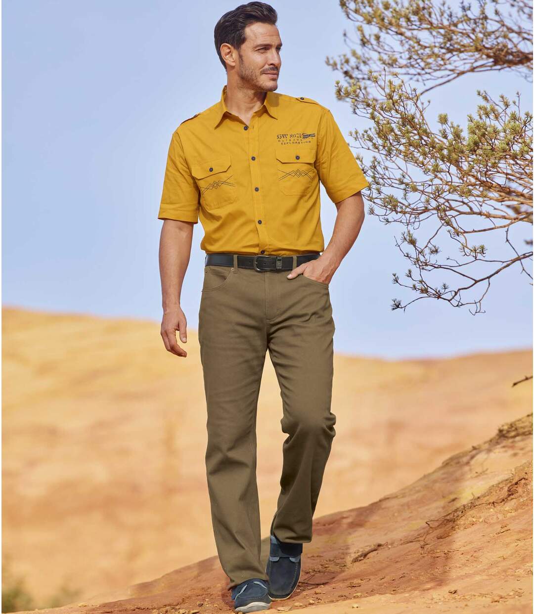 Pantalon Stretch Regular