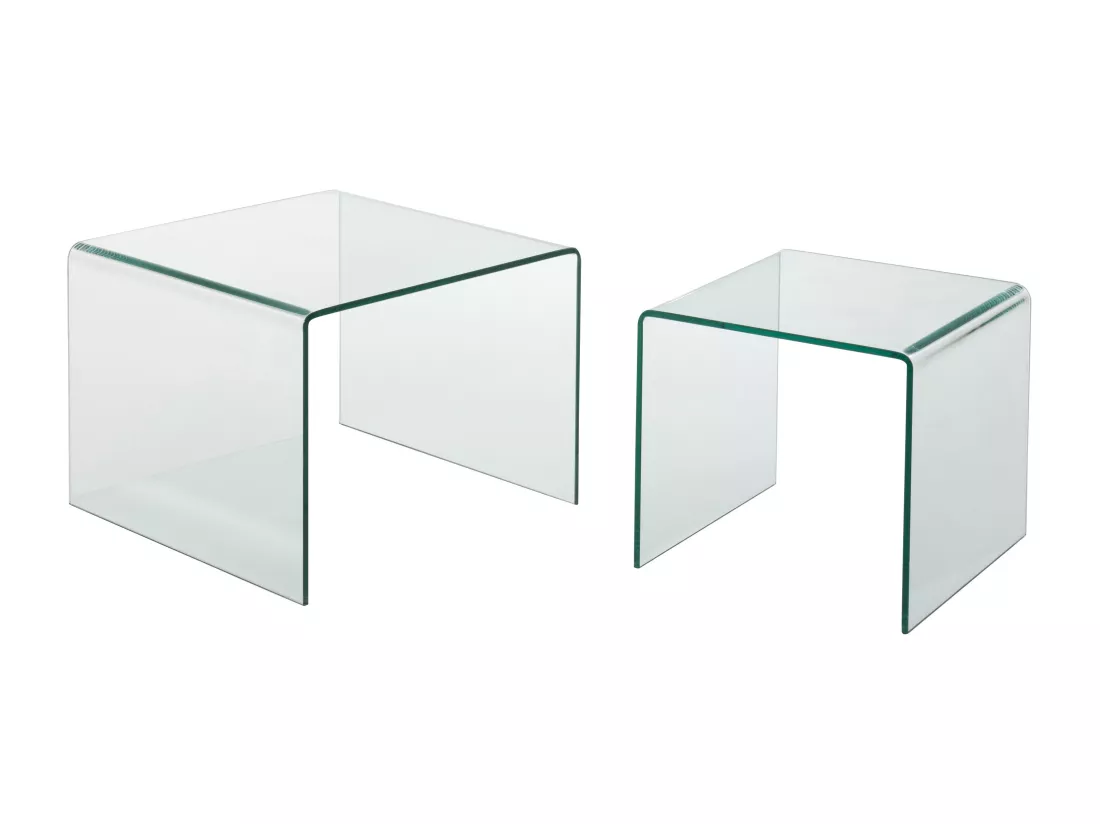 Lot de 2 Tables Gigognes 