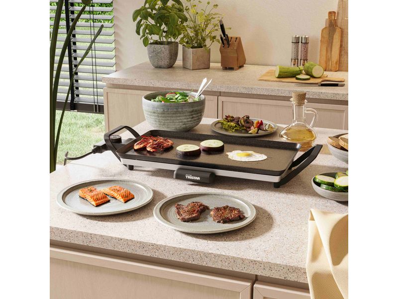 Tristar Tischgrill Slim S BP-2667 2000 W Elektrischer Tischgrill