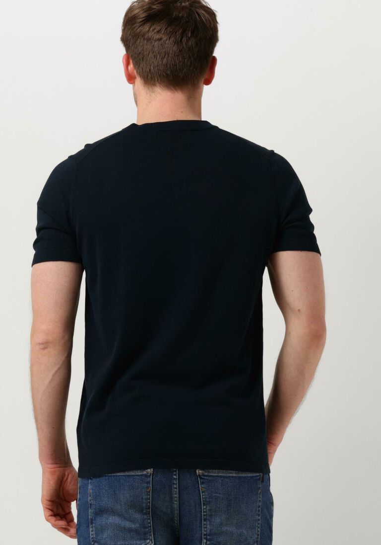 DRYKORN donkerblauwe drykorn t-shirt valentin