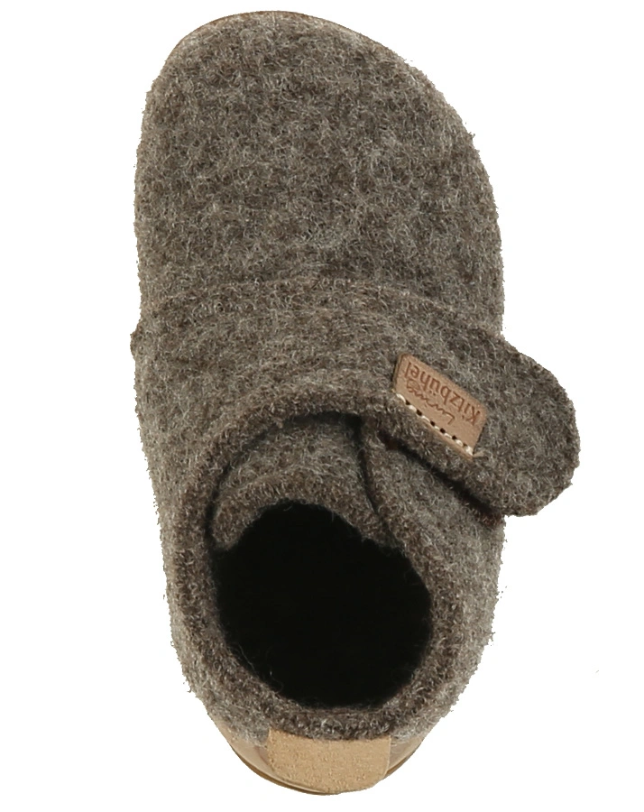 Klett-Hausschuhe BABYKLETT NATURE in natur braun