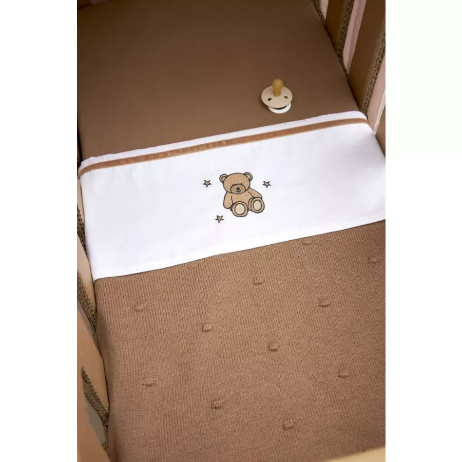Meyco Jersey Spannbettlaken 40 x 80  90 Toffee
