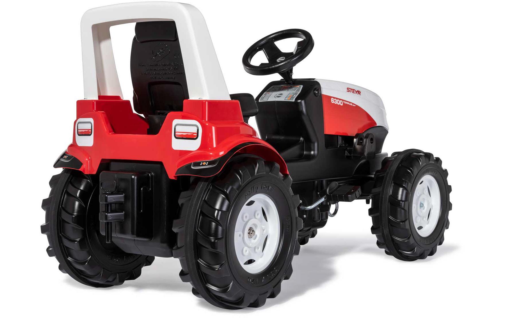 Tretfahrzeug Farmtrac Premium II Steyr 6300 Terrus CVT<br>Kinderfahrzeug mit verstellbarem Sitz
