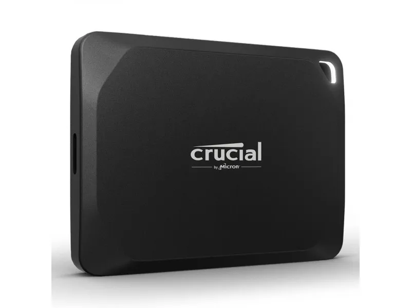 Crucial X10 Pro - SSD - krypteret - 2 TB - ekstern (bærbar) - USB 3.2 Gen 2 (USB-C stikforbindelse) - 256-bit AES
