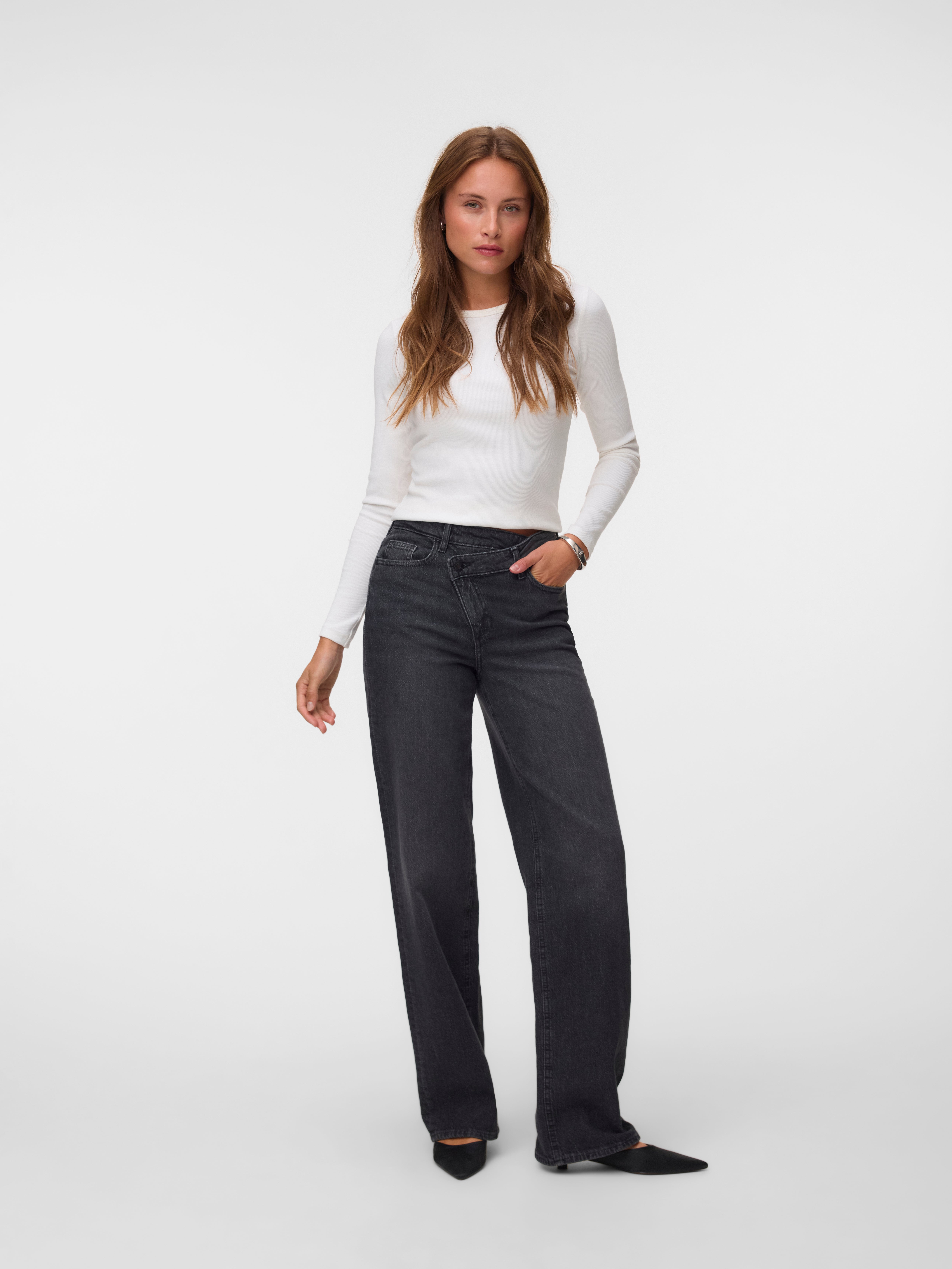 VMTESSA High rise Wide leg fit Jeans