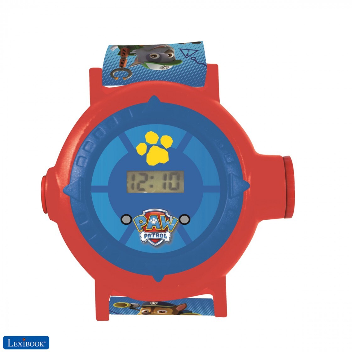 Digitale Projektionsuhr Paw Patrol mit 20 Bildern zum Projizieren