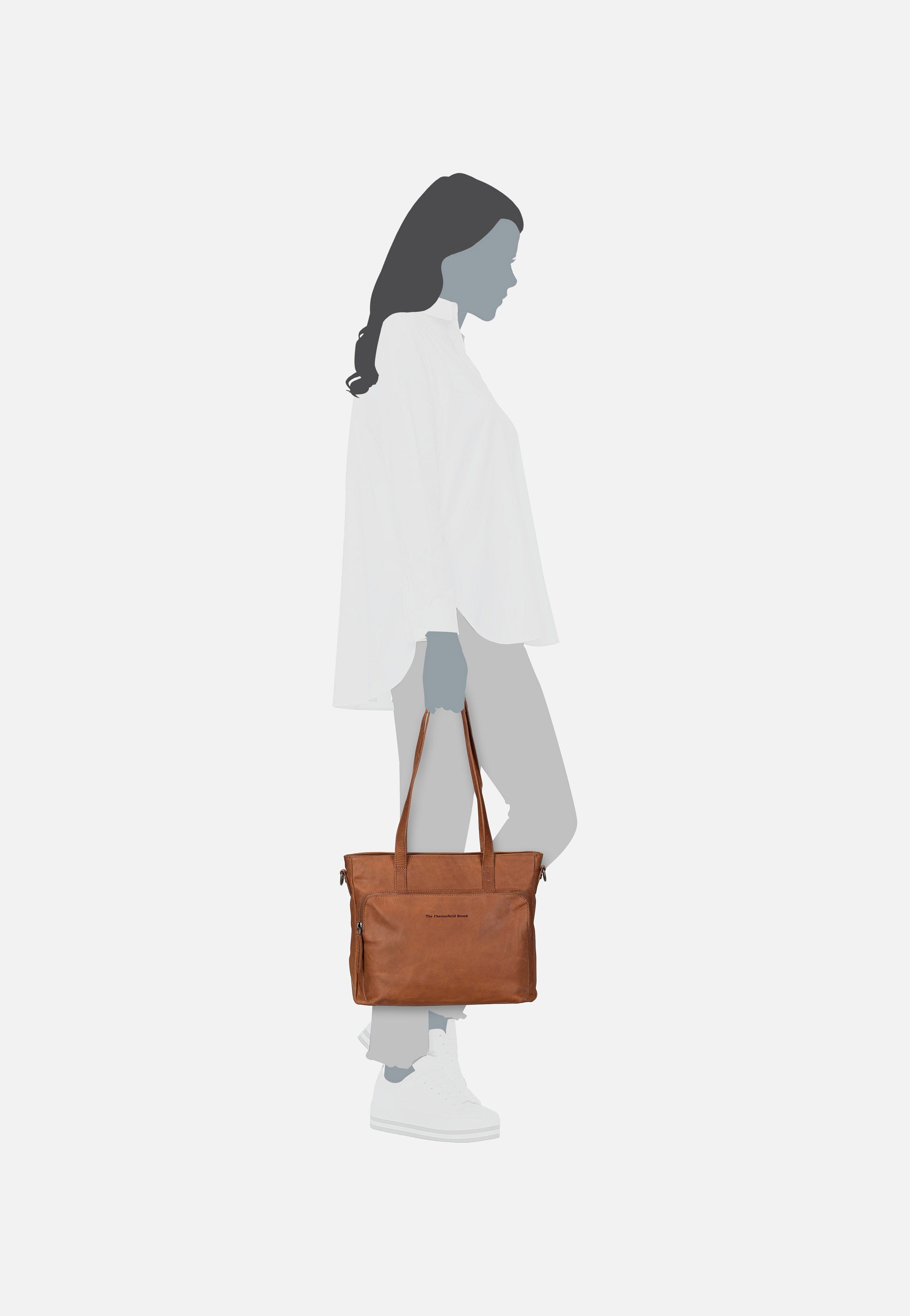 Alicante 0192 Cognac - Shopper
