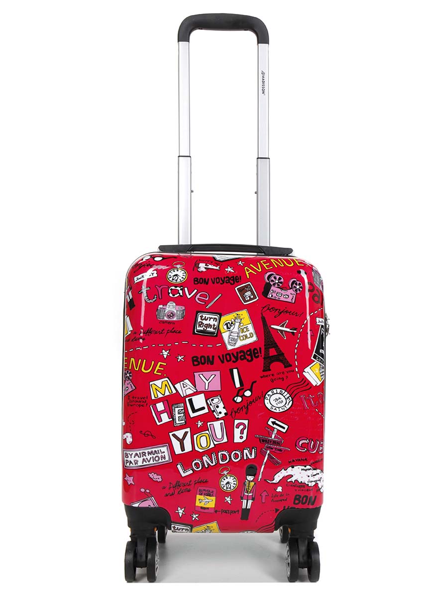 Ensemble 4 valises Madisson Bon Voyage et vanity