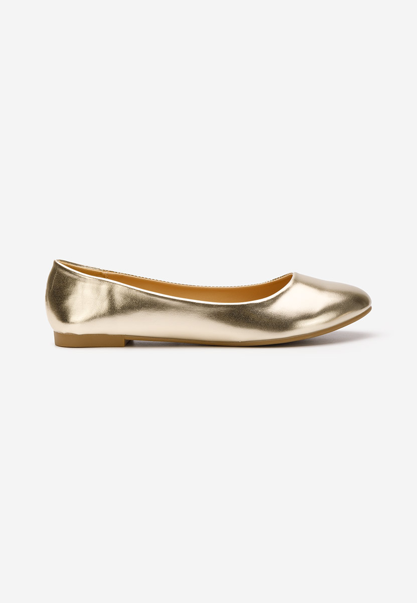 Ballerines femme dorées Talicia