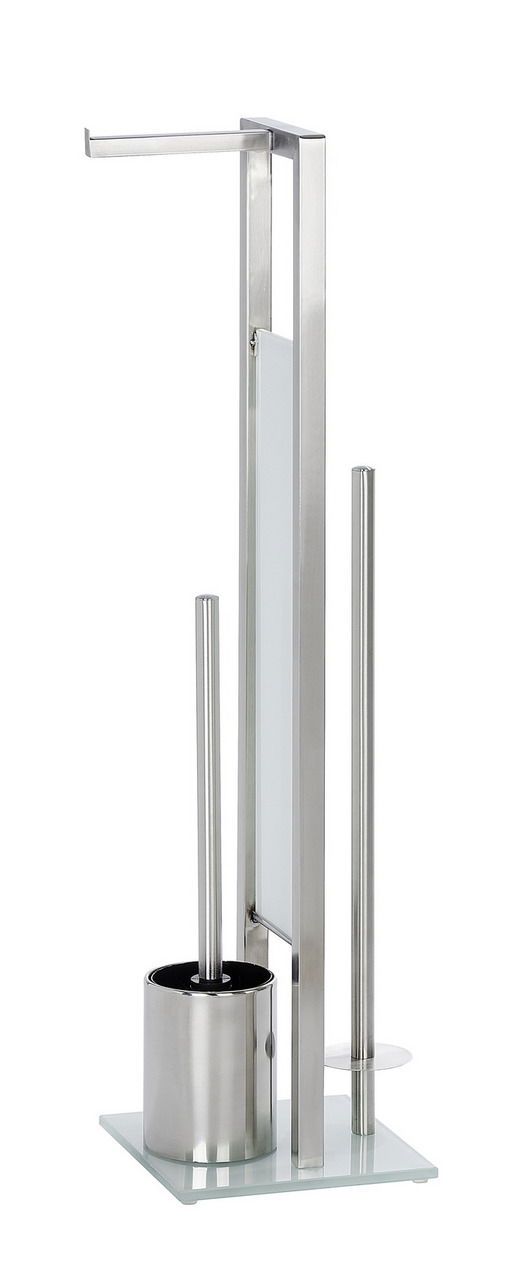 Wenko Edelstahl Stand WC-Garnitur Rivalta