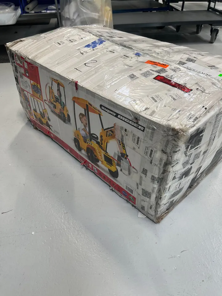 [OUTLET] - FEBER Super Digger, 3 År, 4 hjul, Metal, Plast, Gul, Batterier påkrævet