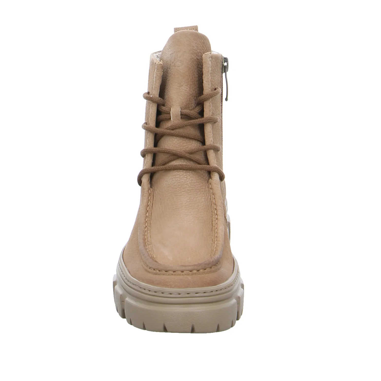 PAUL GREEN Boot Beige Leder