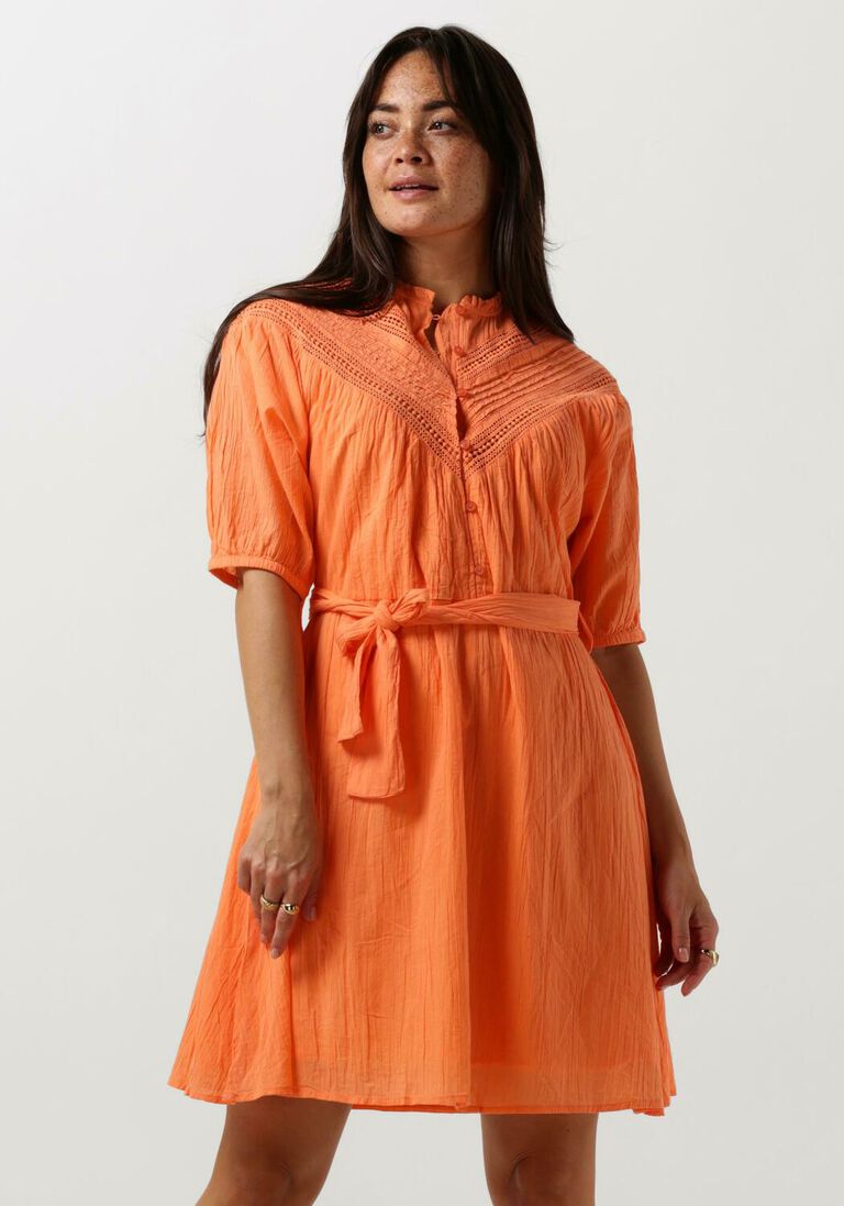FREEBIRD oranje freebird mini jurk davin